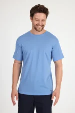 Merino wool t-shirt ανδρικό Relax με διαπνέουσα πικέ ύφανση