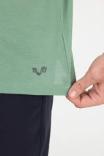 Merino wool polo ανδρικό για ταξίδι, πεζοπορία και καθημερινή χρήση
