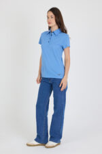 Polo pique γυναικεία μπλούζα απο 100% μαλλί merino - Image 26