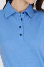 Polo pique γυναικεία μπλούζα απο 100% μαλλί merino - Image 23