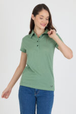 Polo pique γυναικεία μπλούζα απο 100% μαλλί merino - Image 13