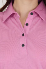 Polo pique γυναικεία μπλούζα απο 100% μαλλί merino - Image 11