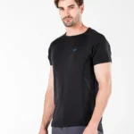 BERG - Ανδρική εξαιρετική κοντομάνικη μπλούζα από 100% μαλλί Merino