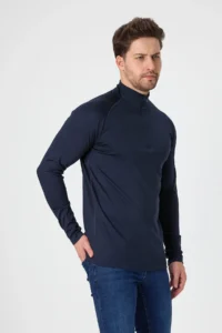 Ανδρική ισοθερμική μπλούζα Merino για σκι, πεζοπορία και πολύ κρύο.