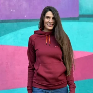 Φούτερ με κουκούλα unisex από 100% μαλλί μερίνο για ταξίδια, πεζοπορία και καθημερινές εμφανίσεις