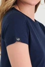 PERA- Γυναικεία κοντομάνικη μπλούζα από 100% λεπτό μαλλί Merino ιδανική για το καλοκαίρι - Image 14