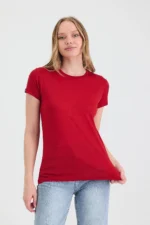 PERA- Γυναικεία κοντομάνικη μπλούζα από 100% λεπτό μαλλί Merino ιδανική για το καλοκαίρι - Image 8