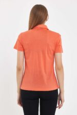 Polo pique γυναικεία μπλούζα απο 100% μαλλί merino - Image 28