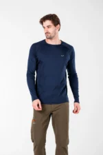 REMUS - Ανδρική ισοθερμική μπλούζα  από 100% μαλλί Merino - Image 2