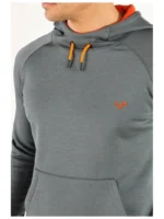 Φούτερ με κουκούλα unisex με φυσική ζεστασιά από μαλλί μερίνο