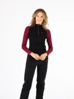 YULI - Γυναικεία ισοθερμική μακρυμάνικη μπλούζα από 100% μαλλί Merino - Image 2