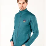 BORNOVA- Ανδρική ισοθερμική φούτερ μπλούζα από 100% φυσικό μαλλί Merino