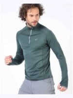 HALLDOR- Ανδρική μακρυμάνικη μπλούζα 100% μαλλί Merino σε slim fit γραμμή
