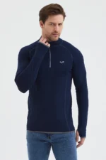 HALLDOR- Ανδρική μακρυμάνικη μπλούζα 100% μαλλί Merino σε slim fit γραμμή - Image 6