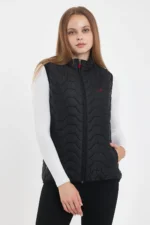 LAVA  Γυναικείο γιλέκο από 100% μαλλί εσωτερικά. - Image 3