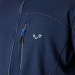 Ζακέτα φούτερ ανδρική Maestro Active 100% μαλλί merino με κουκούλα και φερμουάρ για πεζοπορία, σκι και outdoor δραστηριότητες