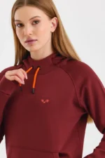 Φούτερ με κουκούλα unisex Woolona από 100% μαλλί μερίνο