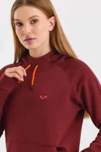 Φούτερ με κουκούλα unisex Woolona από 100% μαλλί μερίνο