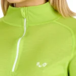 VEGA Γυναικεία μπλούζα από 100% μαλλί merino με φερμουάρ 1/4 - Image 5