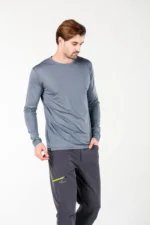 Μπλούζα από μαλλί merino με UV προστασία για πεζοπορία, τρέξιμο και καθημερινή χρήση