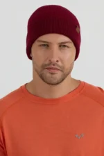Μάλλινος σκούφος merino unisex Woolona για πεζοπορία, ορειβασία και καθημερινή χρήση